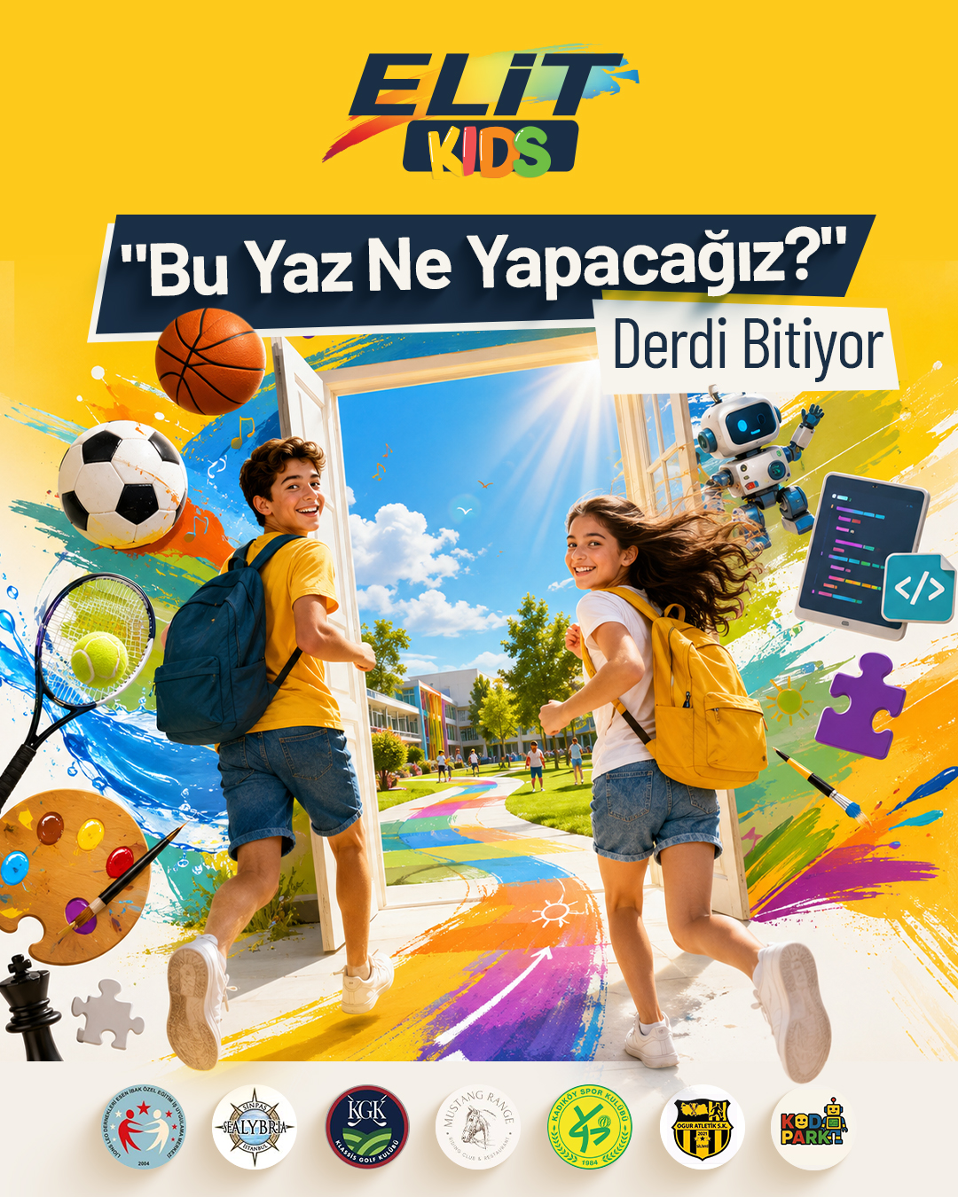 Yaz Gelişim Akademisi tanıtım afişi 1